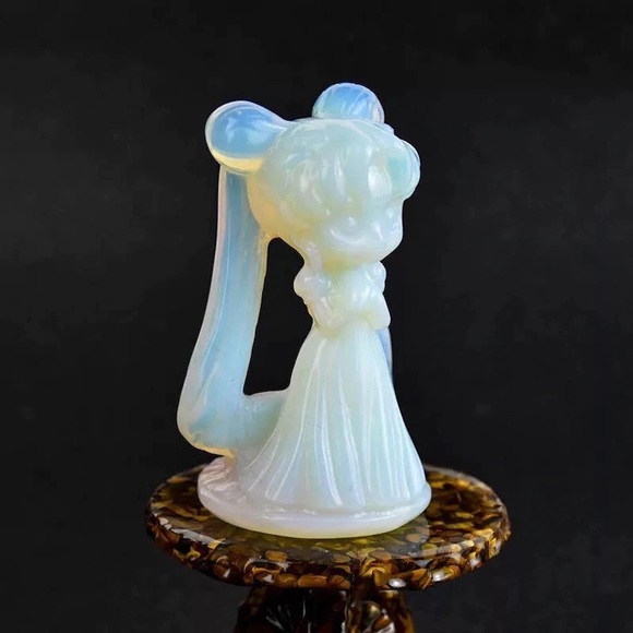 Sailor Moon Crystal Carving, Sailormoon Figurine, Anime Collectible - Picture 3 of 7